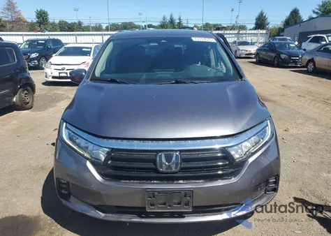 2021 Honda Odyssey Touring из США, поврежденный, VIN 5FNRL6H85MB013894